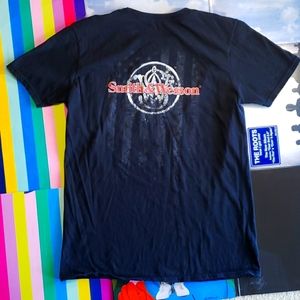 Smith&Wesson T-shirt size Medium Front&Backlogo Tee